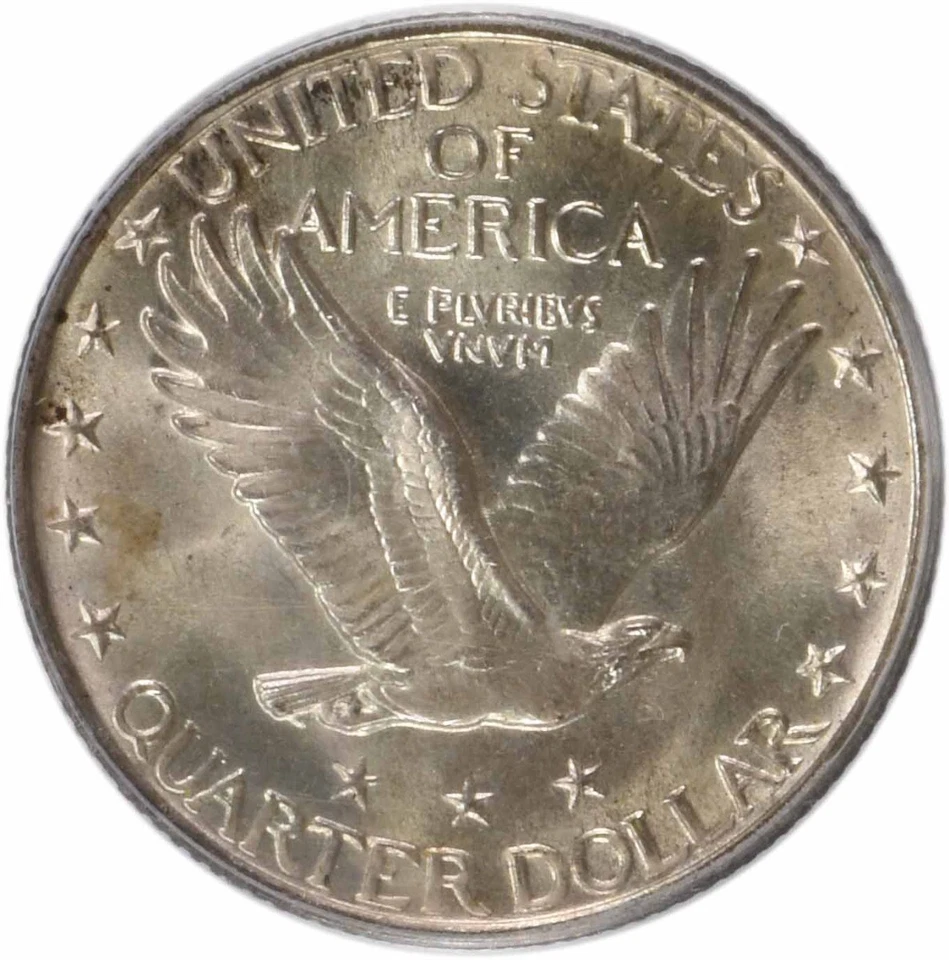 1923 Standing Liberty Silver Quarter MS66 PCGS (CAC) - Image 4 of 4
