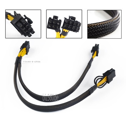 8pin to 8+6pin Power kabel Für DELL T5820 T5810 T7820 to PCI-E GPU Stromkabel - Afbeelding 10 van 11