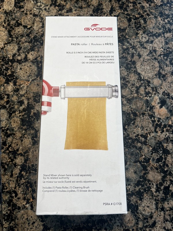 Gvode G1703-01 Stainless Steel Pasta Attachment For Kitchen aid