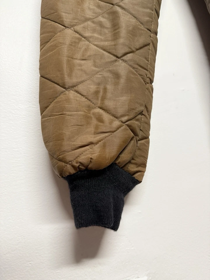 Vintage Quilted Pants 1960-70s Men 38x30 Outdoors Hunting - Image 4 of 4