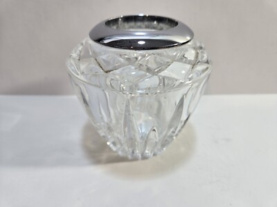 crystal cigarette holder Vintage Heavy 3 1/2