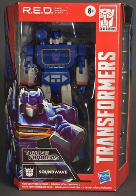 SOUNDWAVE - TRANSFORMERS R.E.D. / ROBOT ENHANCED DESIGN - NEW