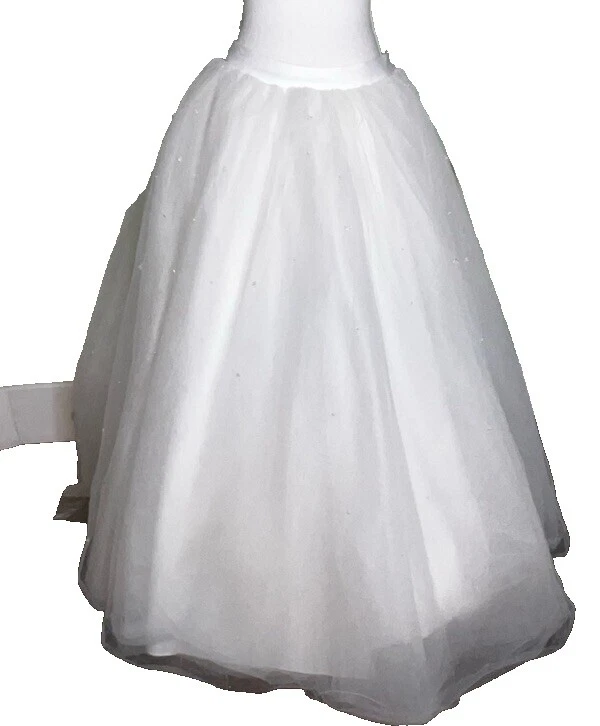 Vestido de fiesta blanco Talla 14 mujeres vestidos de novia