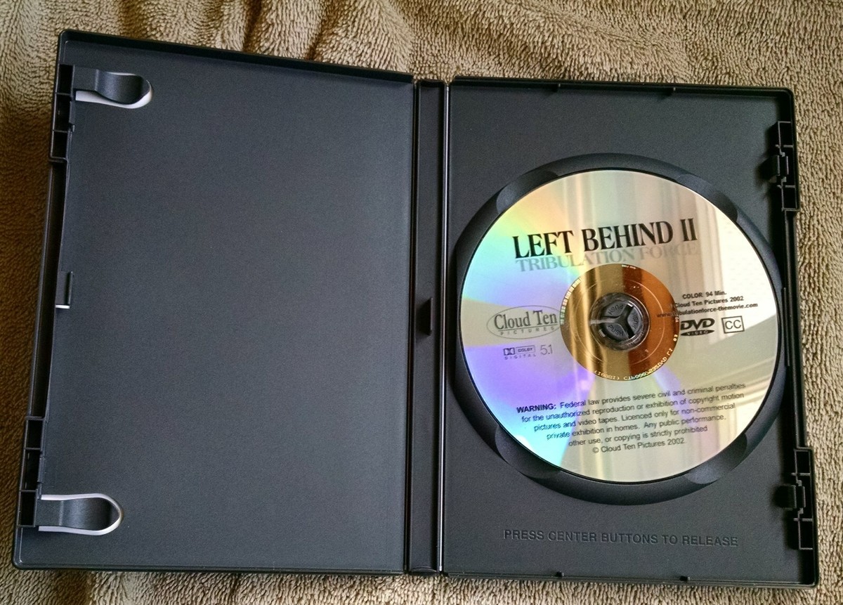 Left Behind II Tribulation Force DVD VG+ Kirk Cameron