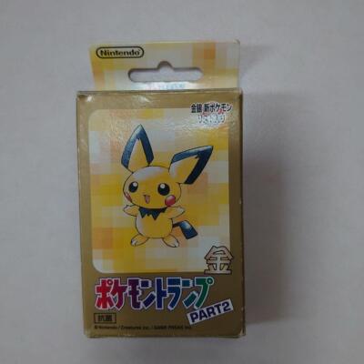 Pokemon Playing Cards Gold Part.2 54 cards Nintendo Japan