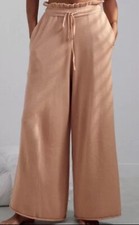 LUNYA Cozy Cotton Silk Relaxed Pant W/ Drawstring In Beige Size M New In Bag