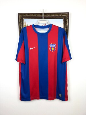 CSA Steaua București Home football shirt 2009 Soccer Nike Jersey Mens Trikot L