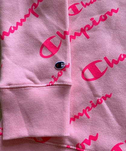 CHAMPION Athletic Wear Girls Youth Hoodie Sweatshirt Medium Pink Candy NEW - Picture 11 of 11