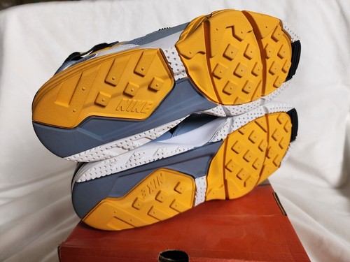DS Nike Air Trainer Max 91 Retro (2004) grigio pietra giallo - taglia 12 - Bo Jackson - Foto 14 di 14