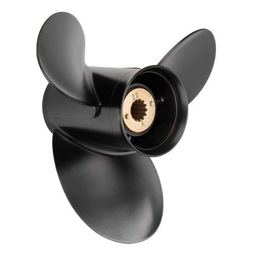 10 5/8x12 Aluminum Boat Propeller Outboard Propeller for Mercury 25-70HP 13Tooth - Picture 7 of 7