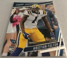 2020 Panini Prestige Football Kristian Fulton Tennessee Titans Rookie #275