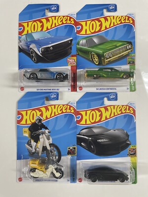 Hot Wheels Dollar General 2024 Four Car Set.   