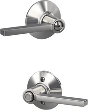 Schlage Latitude Door Lever Bed & Bath Privacy Lock - F40 LAT