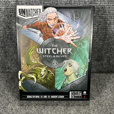 The Witcher Steel & Silver Game UnMatched Geralt of Rivia Ciri Ancient Leshen