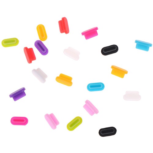 5Pcs colorful silicone anti dust cover stopper dustproof type-c dust plug.S* _ou - Zdjęcie 3 z 8