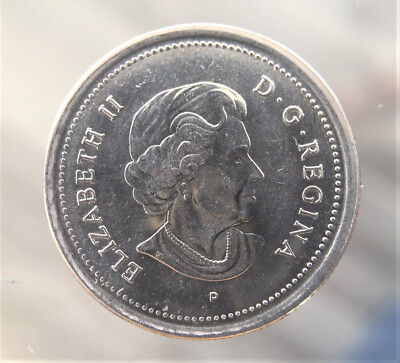 2005 P, CANADIAN QUARTER, SASKATCHEWAN CENTENNIAL ANNIVERSARY IN
