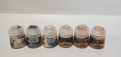 Citadel Layer + Base gemischte Farben 6 x 12ml/ 18.50eur (100ml/ 25.69eur)