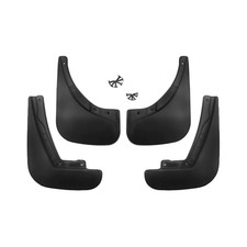 Schmutzfänger Kotflügel für Fiat 500 & 500C Typ 312 2007-2025 ABS Schwarz 4x