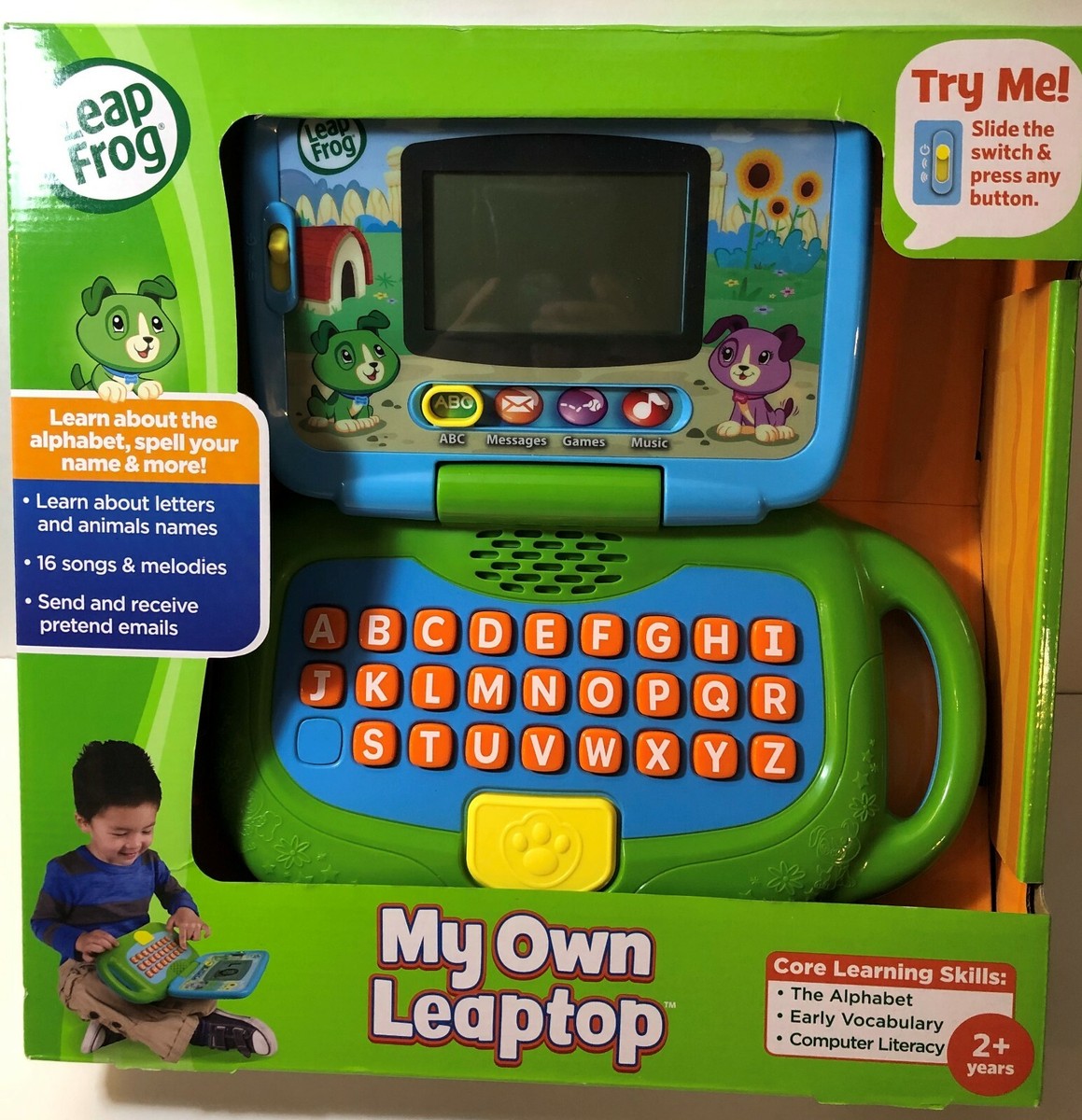 NEW Leap Frog My Own Leaptop Kids Pretend Laptop Computer Educational Toys  Core