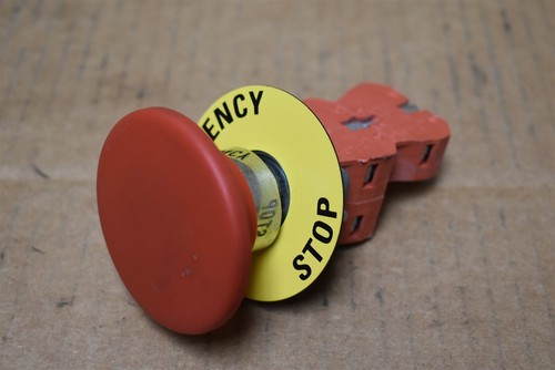 Automation Direct Large Emergency Stop Push Button Part No. ECX 1030 | eBay