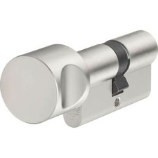 Image of Abus KE60NP Double Thumbturn Euro Cylinder Lock 90mm 40mm x 50mm Nickel
