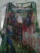 Kiolyne Multicolor Dress Size 1x