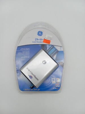 General Electric GE USB 2.0 98780 24-in-1 Card Reader/Writer