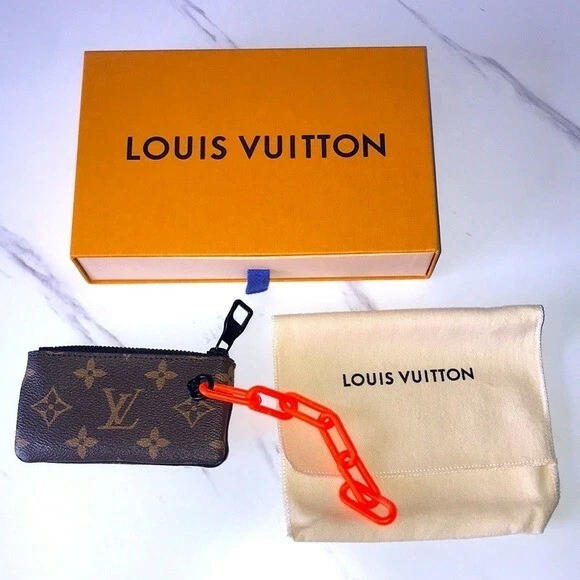 Louis Vuitton x Virgil Abloh Pochette CLE Monogram Key Pouch 'Blue