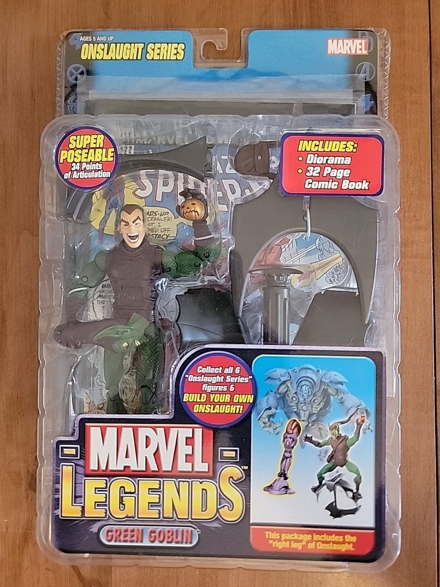Marvel Legends Onslaught Series Norman Osborn Unmasked GREEN