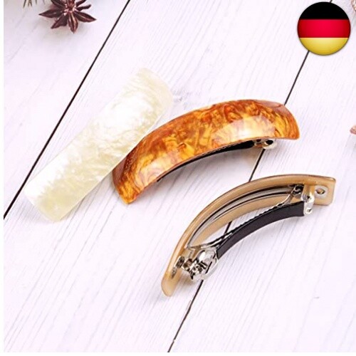 6 Stücke Haarspange, Automatische Haarspangen für feines Haar und mitteldickes H - Bild 4 von 8