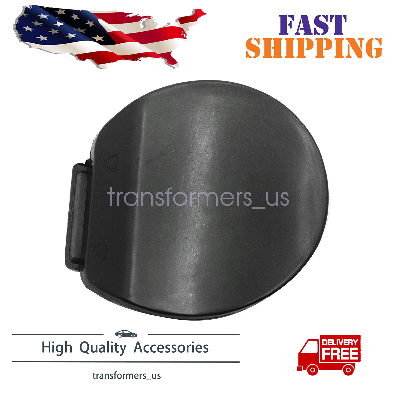 TK21-50-A12-BB Left Front Bumper Grille Tow Hook Cover For 2013-2015 Mazda CX-9