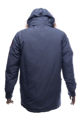 SUPERDRY Rescue Indigo Blue Down Hooded 