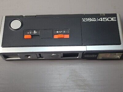 Vintage MINOLTA Pocket Autopak 450E Pocket Size 110 Film Vintage MINOLTA Pocket Autopak 450E Pocket Size 110 Film