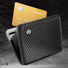 ÖGON Echt Carbon Brieftasche Geldbörse Geld...
