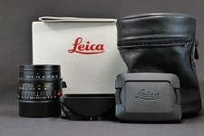 LEICA ELMARIT-M 28mm schwarz  #11809 in OVP ROTER PUNKT KAMERA An+Verkauf