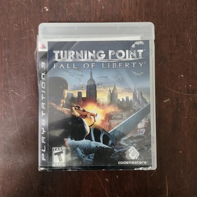 Turning Point: Fall of Liberty (PlayStation 3, 2008) Complete SEE PHOTOS READ