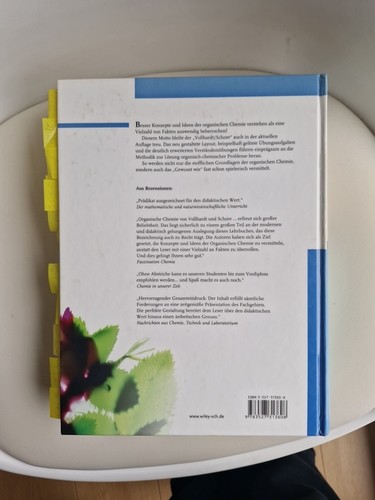 Organische Chemie Vollhardt Schore OC Lehrbuch Fachbuch Buch Wiley-VCH Studium - Bild 3 von 4