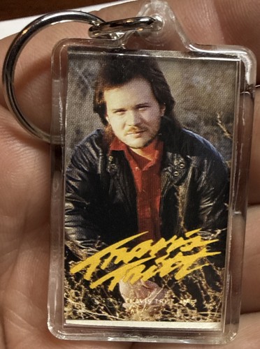 Travis Tritt Acrylic Keychain 1990s Licensed Authentic