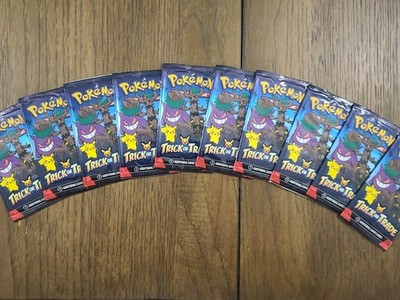 Pokemon TCG Trick or Trade BOOster Bundle Lot 10x Mini Packs 2024 Halloween Card | eBay Pokemon TCG Trick or Trade BOOster Bundle Lot 10x Mini Packs 2024 Halloween Card | eBay