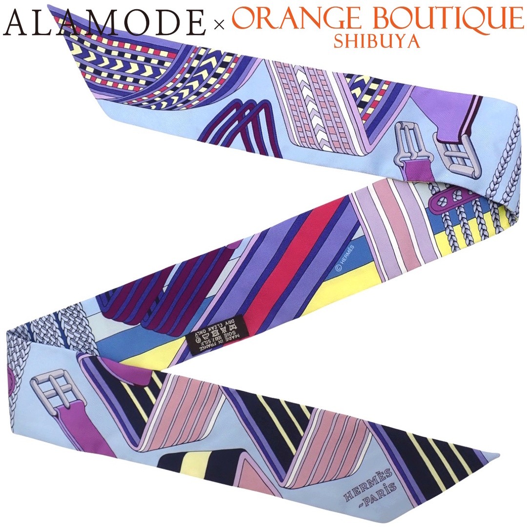 HERMES  SANGLES EN ZIGZAG Zigzag Sangles Twilly P… - image 1