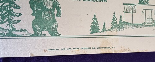 1950s Fontana Village North Carolina Smokey Mountains Best Fishing Ad Poster - Picture 8 of 8