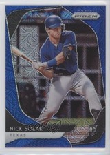 2020 Panini Prizm Tier III Blue Mojo Prizm 68/175 Nick Solak #232 0c2