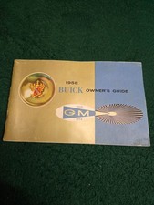 Original 1958 Buick Owners Guide 50th Anniversary Edition Original 1958 Buick Owners Guide 50th Anniversary Edition