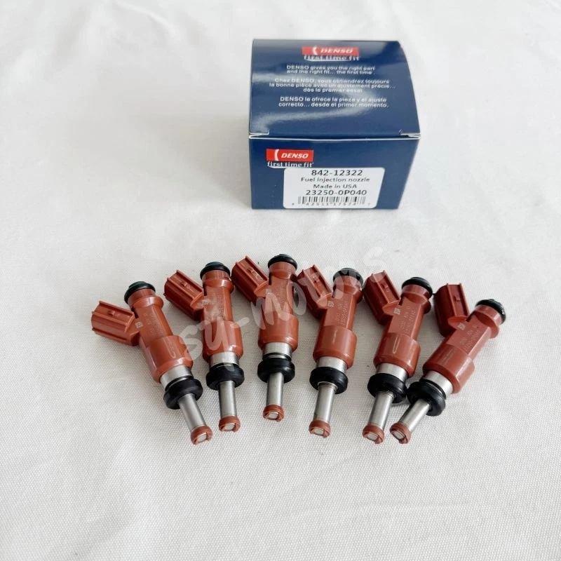 6x Inyectores de combustible DENSO para Toyota Avalon y Lexus ES350 2005-2011 23250-0P040 Foto 4 de 4