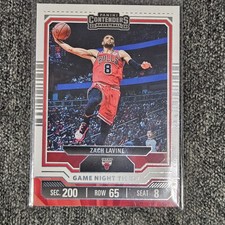 2023-24 Panini Contenders - Game Night Ticket Zach LaVine #15