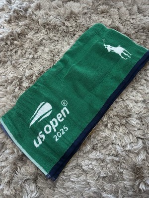 US OPEN Tennis 2025 RALPH LAUREN Player Towel On Court. BRAND NEW