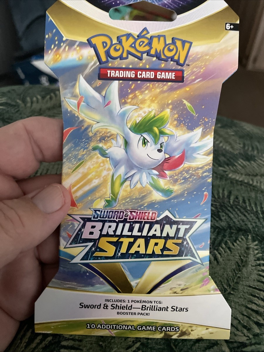 pokemon trading card game sword and shield brilliant stars Amazon.com: Pokemon TCG: Sword & Shield Brilliant Stars 36 Count Booster  Box : Toys & Games