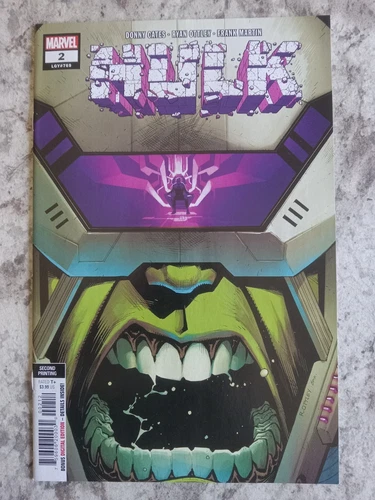 Hulk #2 2nd Print Variant VF/NM Marvel Comics Cates