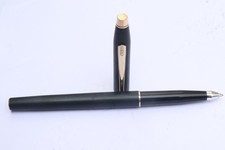 Vintage Cross Century Rollerball Pen Matte black body Gold trim Ireland