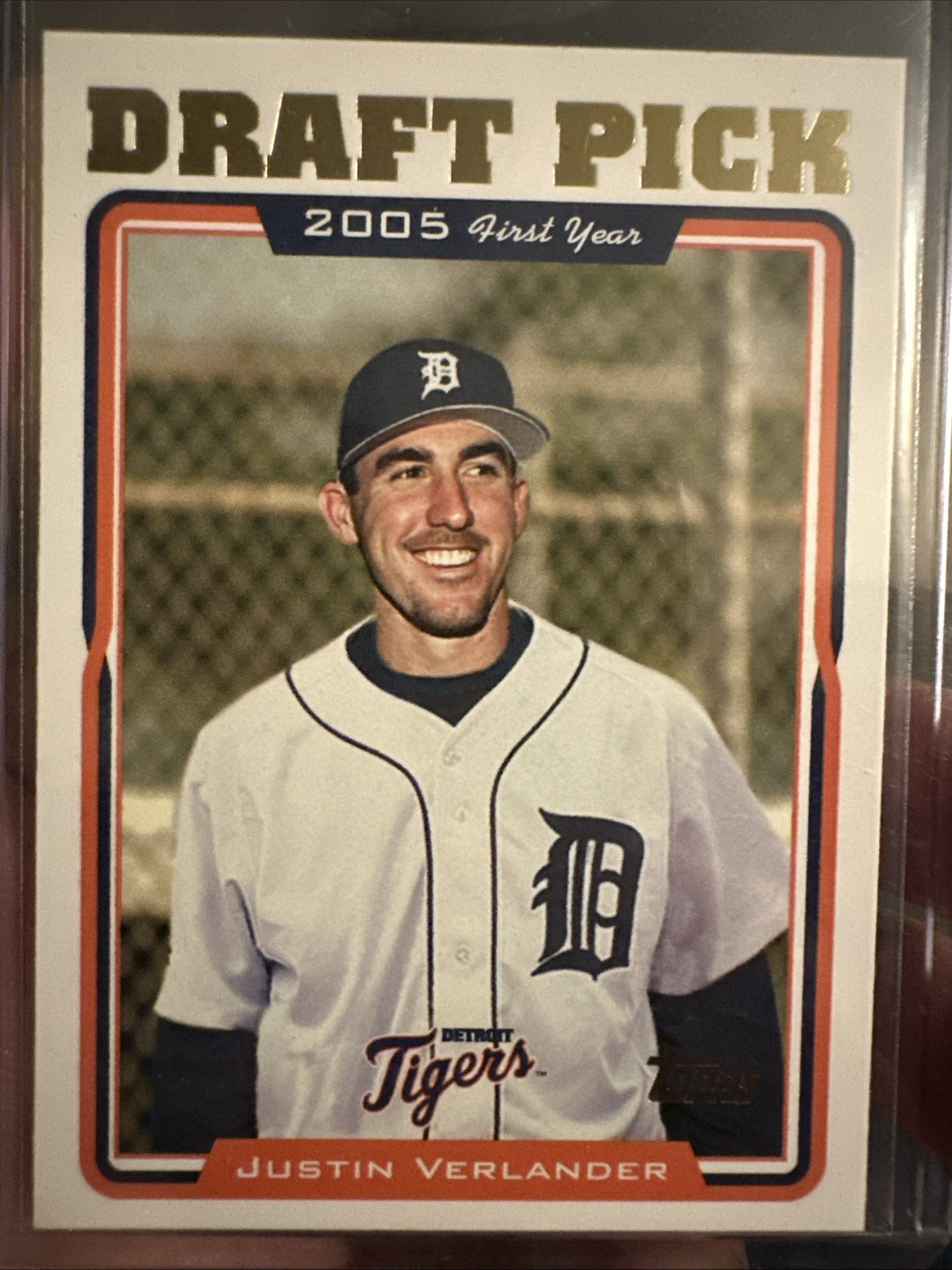 Justin Verlander 2005 Topps #677 Rookie RC